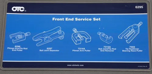 Vista 14 de OTC 6295 Front End Service Set - 5 piezas, incluye estuche de almacenamiento