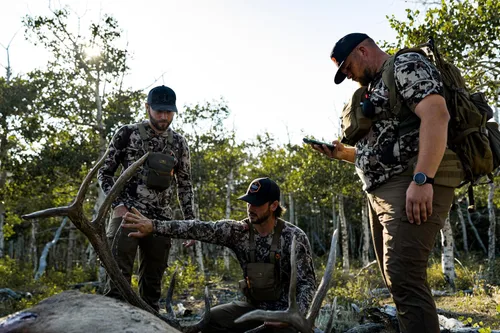 Vista 9 de First Lite Mens Obsidian Merino Wool Pant - Versatile Camo Hunting Pants