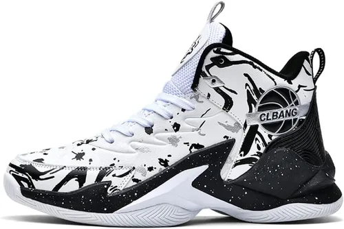 Vista 2 de Zapatos deportivos transpirables para correr al aire libre, zapatos de baloncesto, zapatos deportivos para hombre, zapatos de entrenamiento, tenis