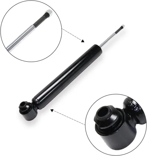 Vista 3 de ECCPP amortiguadores delanteros y traseros para BMW X5 2000-2006, 4 piezas Puntos de choque para BMW X5 Suspensión de reemplazo Amortiguador Strut