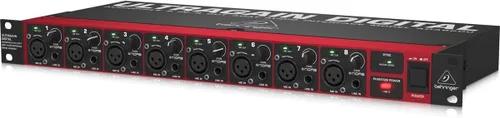 Vista 2 de Behringer ADA8200 Audiophile 8 Entradas/8 Salidas Interfaz de Audio ADAT con Preamplificadores de Micrófono Midas