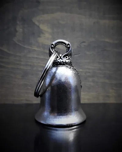 Vista 6 de Fleur De Lis - Accesorio de campana de motociclista o llavero para la suerte
