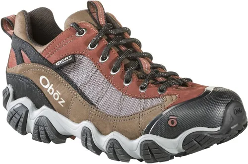 Vista 3 de Oboz Firebrand II Low B-Dry - Zapatos de senderismo para hombre, TIERRA