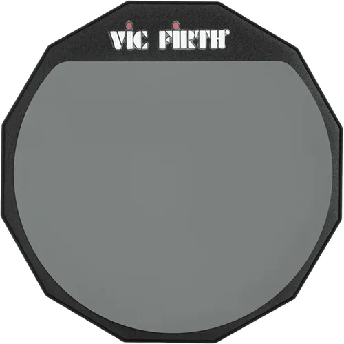 Vista 5 de Vic Firth 12" Almohadilla de práctica de superficie doble, de un solo lado