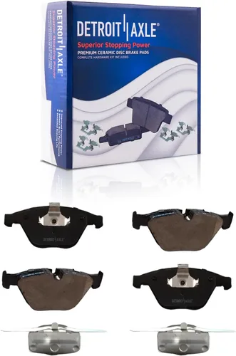 Vista 74 de Detroit Axle - Kit de freno delantero para Dodge Ram 1500 Durango Dakota Chrysler Aspen Dakota Driver Side Disco Freno Pinza de freno de cerámica