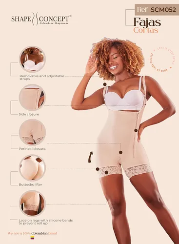 Vista 6 de SHAPE CONCEPT 052 069 Fajas Colombianas Reductoras y Moldeadoras Post Surgery Compression Garment Tummy Tuck