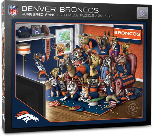 Vista 22 de YouTheFan NFL Purebred Fans - Rompecabezas de 500 piezas, un verdadero clavador