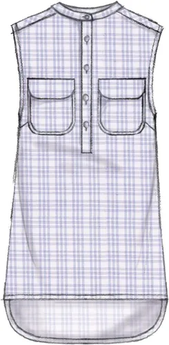 Vista 4 de McCall's Patterns M7360 - Camisetas Henley para mujer, talla A5 (6-8-10-12-14)