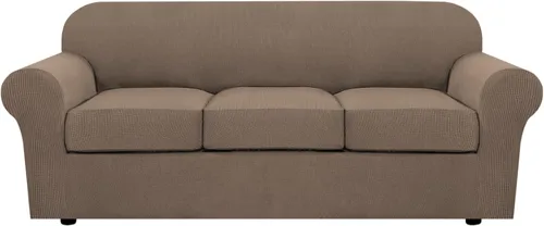 Vista 101 de H.VERSAILTEX Fundas de Sofá Elásticas para Cojines Fundas de Sofá para Muebles de Sala Fundas Protectoras