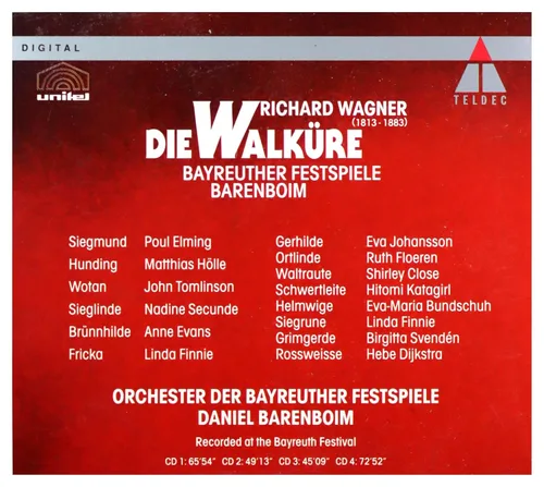 Vista 2 de Wagner: Die Walküre Audio CD – Cofre, 7 Septiembre 1993