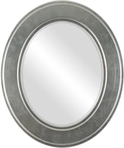 Vista 28 de ovalandroundmirrors. com Oval Espejo biselado en un estilo Montreal champaña Oro marco