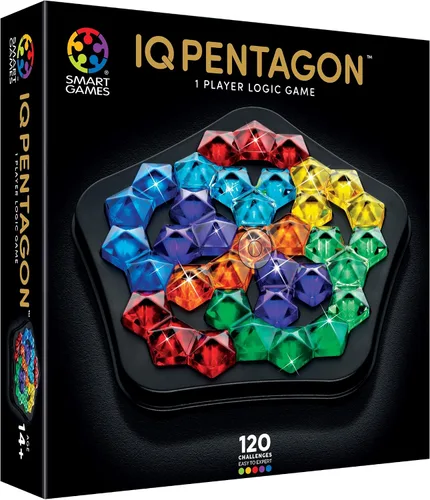 Vista 7 de SmartGames IQ Deluxe Circle - Juego de rompecabezas de lógica con 120 desafíos, estuche de viaje de lujo - Teaser cerebral para adolescentes