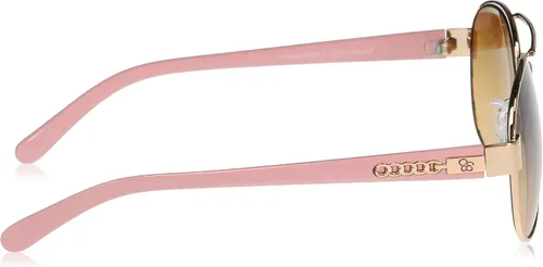 Vista 3 de Jessica Simpson Error: # Gafas de sol de aviador, oro rosa y rosa, 2.16 pulgadas + 0, Oro rosa y rosa