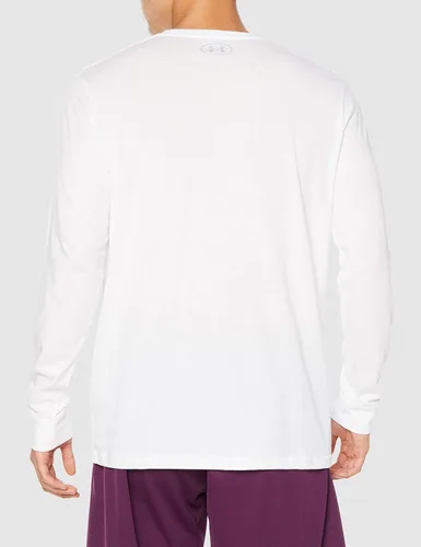 Vista 2 de Under Armour Sportstyle - Camiseta de manga larga para hombre, estilo deportivo, con estampado en el lado izquierdo del pecho