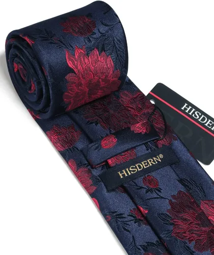 Vista 81 de Corbatas florales tejidas clásicas para hombre, corbata cuadrada de bolsillo, corbatas formales para hombres, boda con pañuelo