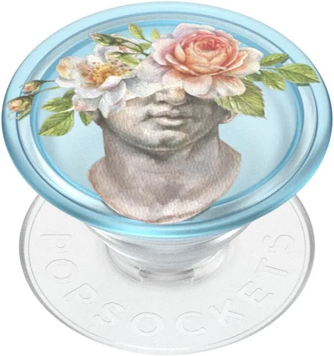 Vista 14 de PopSockets - Agarre para teléfono con soporte expandible, agarre adhesivo, suspiro azul