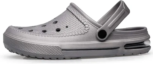 Vista 8 de SILLENORTH Zuecos unisex para jardín, zapatos de agua, zapatos de playa, sandalias con cojín de aire, ligeras, cómodas