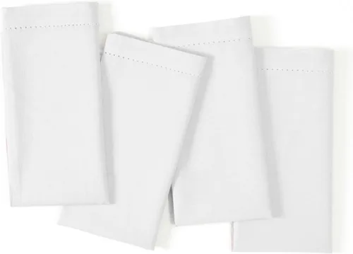 Vista 10 de Servilletas de tela reutilizables para cena en negro y blanco, juego de 12 servilletas de tela de algodón a cuadros de gingam de 16x16 pulgadas