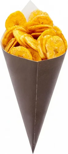 Vista 10 de Conetek - Conos de papel negros de 10 pulgadas para aperitivos, ecológicos: Perfectos para aperitivos, conos de papel aptos para alimentos Estampado