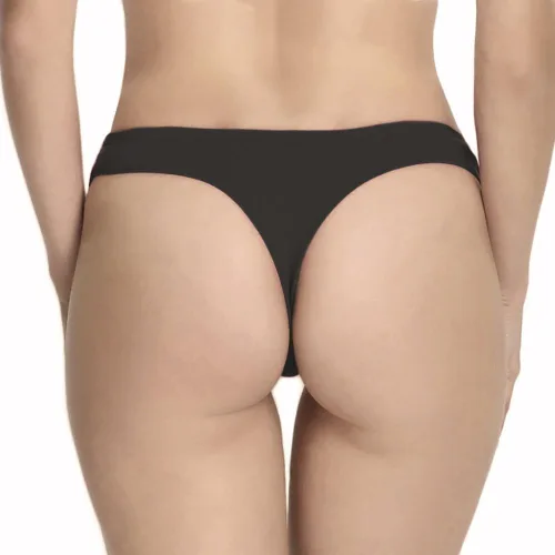 Vista 3 de ANZERMSIX - Parte de abajo de bikini tipo tanga algodón transpirable paquete de 6