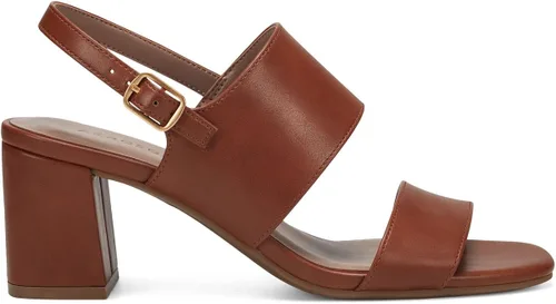 Vista 7 de Aerosoles Sandalia de tacón elegante para mujer, Marrón (Dark Tan)