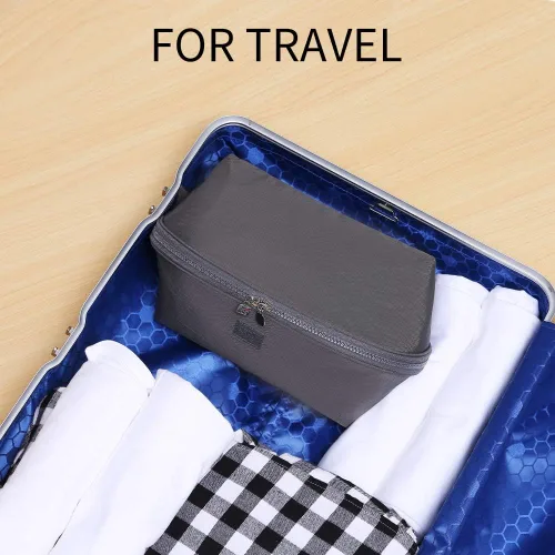 Vista 4 de iN. Organizador de embalaje grande sujetador ropa interior bolsa de almacenamiento de ropa interior viaje bolsa organizador portátil rosa