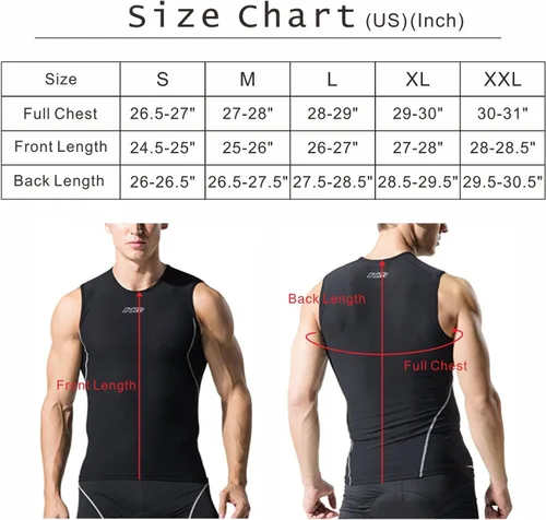Vista 6 de bpbtti Ropa interior sin mangas de alta absorción para hombre, ropa interior de secado rápido, chaleco ligero deportivo sin mangas