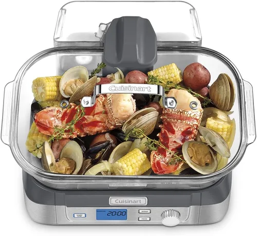 Vista 2 de Cuisinart Vaporizador de vidrio para alimentos, 5 ajustes preprogramados