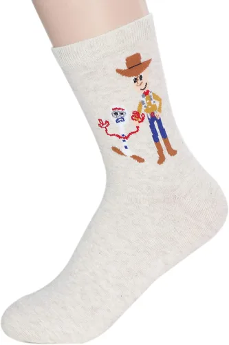 Vista 5 de Socksense Character Series Womens Original Crew Socks