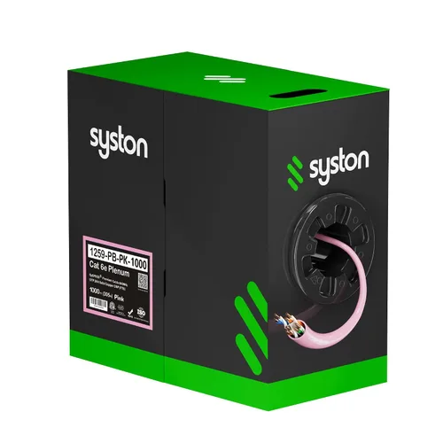 Vista 48 de Cable de Internet Ethernet Cat6e – 10 pies, 600 MHz 23AWG de alambre de cobre sólido desnudo apto para exteriores/interiores, sin extremos de 10