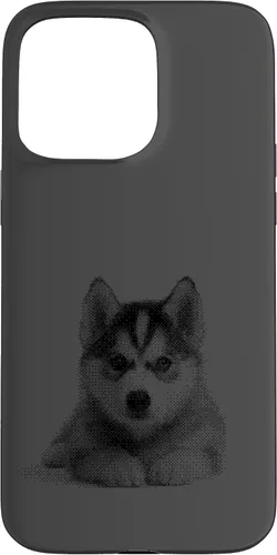 Vista 28 de Chic Husky Puppy for Dog Mom and Paw Parents Case for iPhone 16
