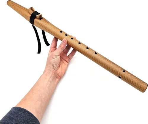 Vista 7 de Paquete de flauta de estilo nativo americano para principiantes con libro para manos pequeñas (bolsa no incluida) por Stellar Flutes