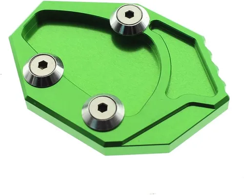 Vista 4 de Krace Soporte lateral para motocicleta, placa de ampliación de pie lateral, almohadilla de extensión para Yamaha YZF R1 2009-2016