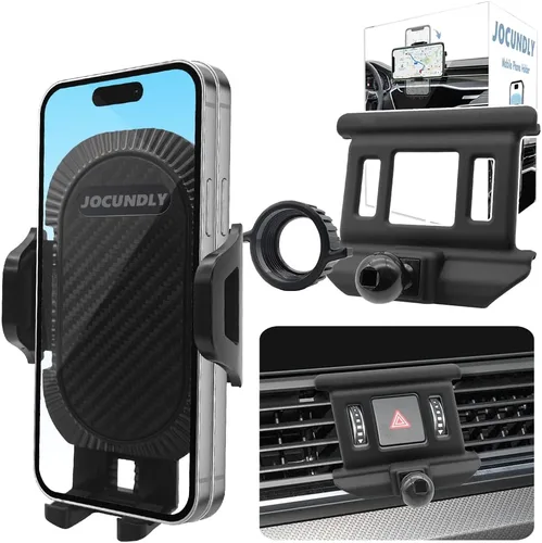 Vista 7 de Soporte de teléfono de coche para Audi Q5 SQ5 2010-2017 [compatible con funda gruesa] Soporte de teléfono celular, soporte de navegación celular