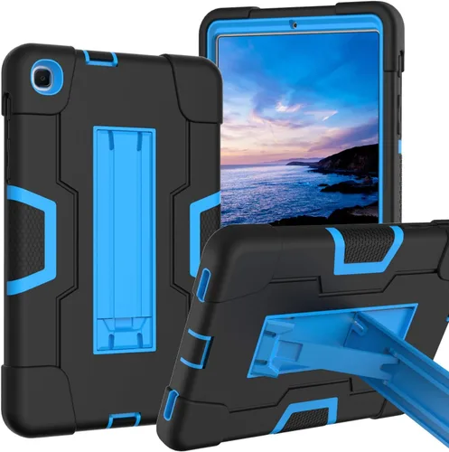 Vista 13 de Funda para Samsung Galaxy Tab A 8.4 2020, resistente policarbonato duro de silicona suave a prueba de golpes, resistente funda protectora de alto