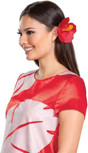 Vista 2 de Disguise Disfraz de Lilo para adultos de lujo, Rojo