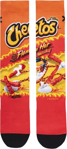 Vista 6 de Odd Sox, Calcetines divertidos para hombre, aperitivos de nachos, doritos, gueos, estampados Funyun