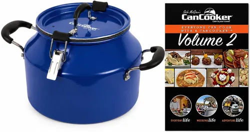 Vista 8 de CanCooker Paquete de olla de vapor de convección de 4 galones con libro de recetas de 100 páginas, aluminio anodizado duradero, compatible con Kit