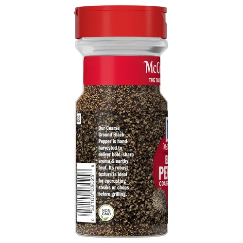 Vista 27 de McCormick Pimienta negra molida gruesa, 3.12 oz