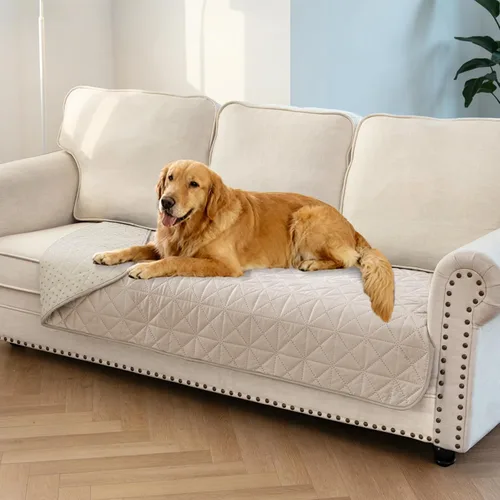 Vista 12 de Ameritex Funda de sofá impermeable para asientos, funda de sofá para perros, funda de sofá para mascotas, funda de terciopelo para silla, sofá