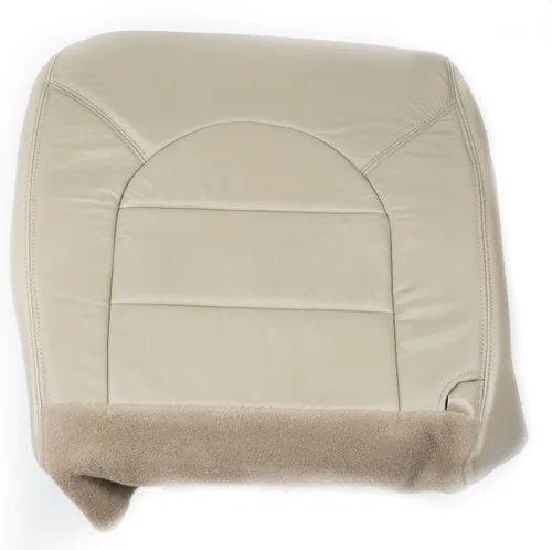 Vista 2 de 2000 para Ford F-350 Diesel Lariat Driver Bottom Reemplazo Cuero Asiento Cubierta Tan