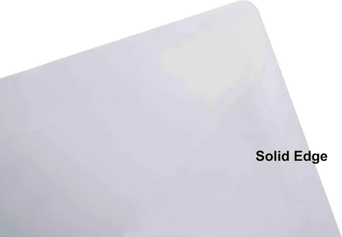 Vista 4 de Sobres de plástico transparente 9 x 7 con cierre de gancho para recibos, soporte de almacenamiento, 10