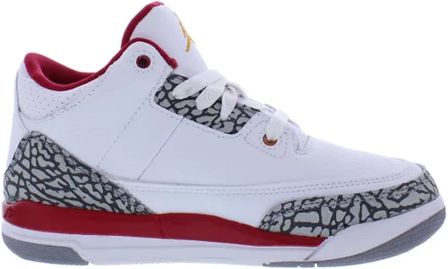 Vista 3 de Nike Air Jordan 3 Retro Blanco Cemento Reimaged Grade School