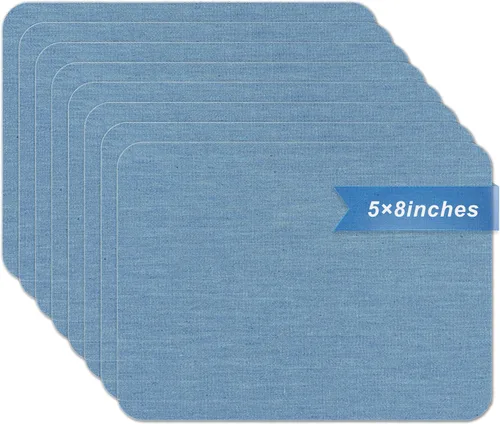 Vista 22 de Azobur Parches termoadhesivos de tela de nailon de 2.4" x 60", Cinta adhesiva tenaz impermeable, parche termoadhesivo para tienda de campaña, ropa