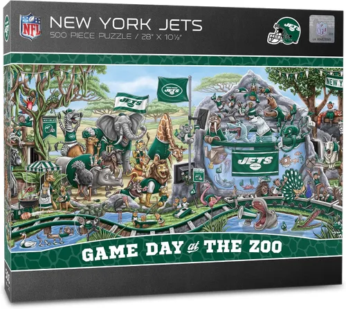 Vista 19 de YouTheFan - Rompecabezas NFL Game Day at The Zoo, 500 piezas