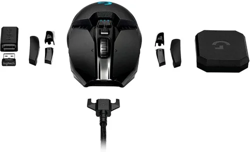 Vista 2 de Logitech G900Caos Spectrum mouse para gamers alámbricoinalámbrico profesional, mouse ambidiestro.