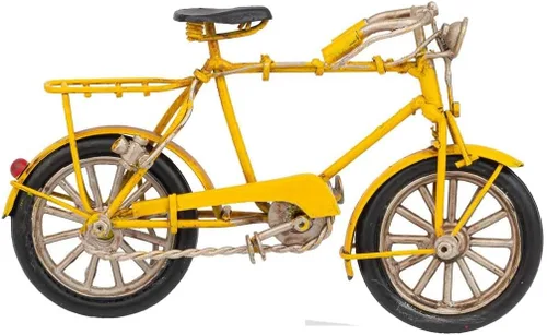Vista 3 de Bici Metal Amarillo
