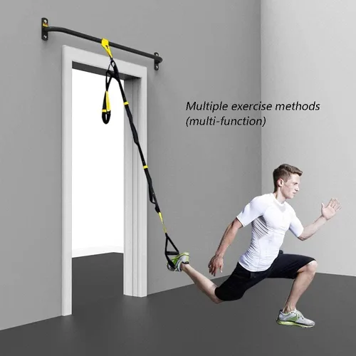 Vista 3 de OSCCAR Barra de dominadas, equipo de gimnasio en casa, barra horizontal de fitness, equipo de entrenamiento de fuerza multifuncional para el hogar