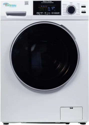 Vista 9 de 1.6 cu.ft. CONVERTIBLE Compact Combo Washer Dryer with Pet Cycle (Black)