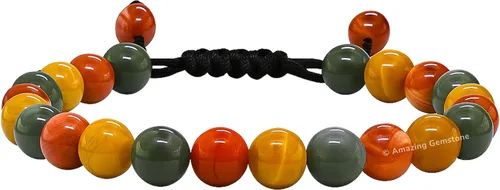 Vista 60 de Pulsera del zodiaco de cristales curativos